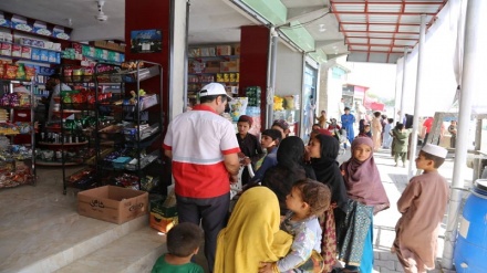 حضور امدادگران جمعیت هلال احمر ایران در مناطق زلزله زده افغانستان