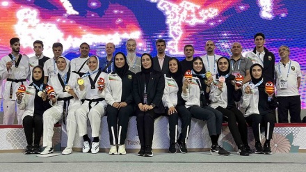 アジアテコンドー選手権でイラン女子チームが初優勝