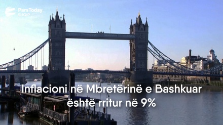 Inflacioni në Mbretërinë e Bashkuar është rritur në 9%