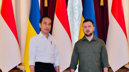 Presiden Jokowi Bertemu Presiden Ukraina di Kyiv