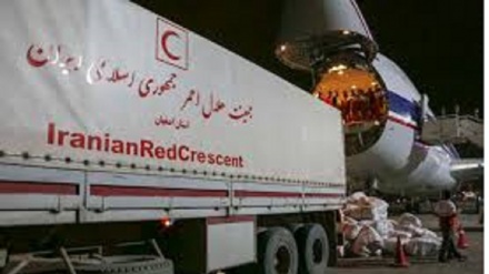 ارسال محموله امدادی هلال‌احمر ایران به افغانستان 