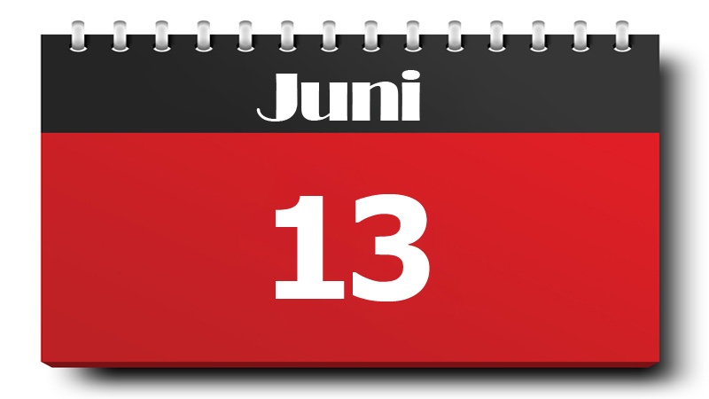 13 Juni 2022