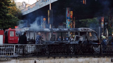  Nearly dozen military personnel, two civilians killed in attack on bus in Syria's Raqqah: SANA 