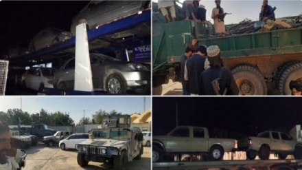 Afgan askeri teçhizatları İran tarafından Afgan yetkililere teslim edildi 