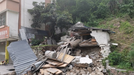 中国西南地区发生地震