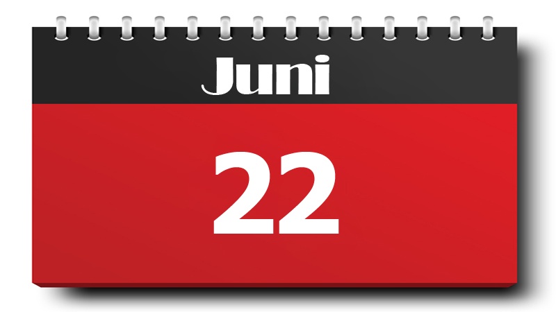 22 Juni 2022