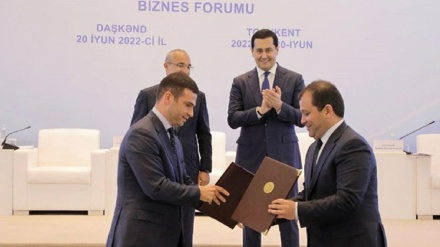 مقامات ازبکستان و جمهوری آذربایجان سند همکاری امضا کردند