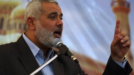 Haniyeh: Palestinian missiles will destroy Zionist regime in less than five minutes