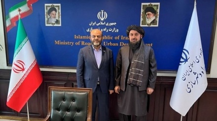 دیدار هیات اعزامی راه آهن افغانستان با وزیر راه و شهرسازی ایران
