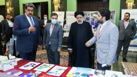 Di Tehran, Maduro Kunjungi Pameran Prestasi Perusahaan Iran