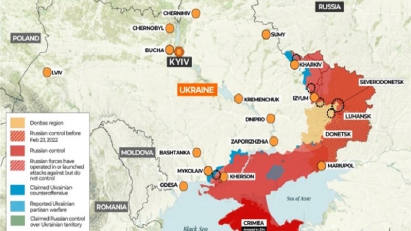 تسلط روسیه بر بزرگترین پالایشگاه نفت اوکراین