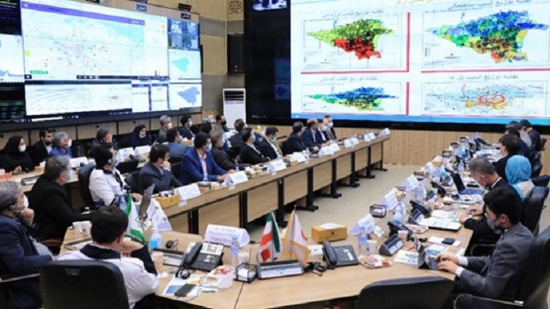 テヘラン市の危機管理・予防センターと日本のJICA・国際協力機構との協議