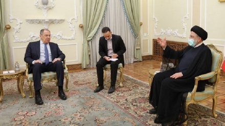 دیدار لاوروف با رییس جمهوری ایران