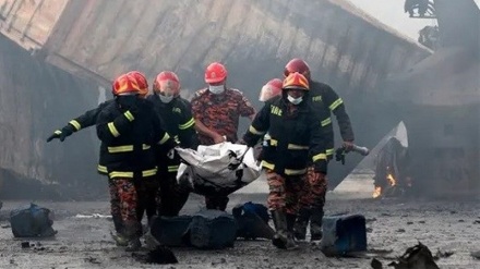 Iran sympathizes with Bangladesh over depot fire fatalities