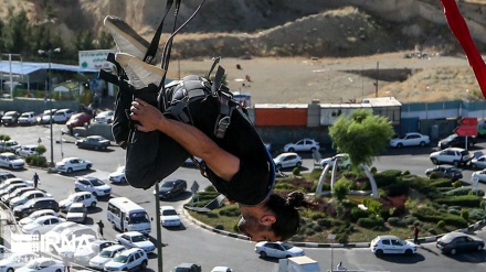 Bungee-Jumping-Wettbewerb