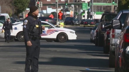 Vaşinqton DC-ədə qullə ğandey səhnəku, cəmiyəti fəror.