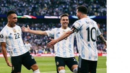 تنها 2 بازی برای تاریخ‌سازی آرژانتین
