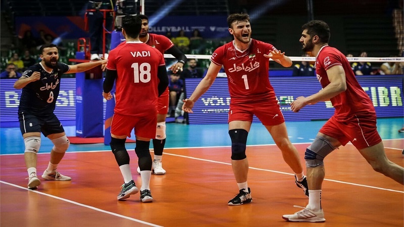 پیروزی مقتدرانه تیم ملی والیبال ایران مقابل استرالیا