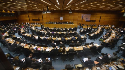 IAEA理事会会合で、イラン代表が自国の原則的な立場を説明
