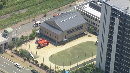 神戸市の小学校で熱中症か　６人搬送・１人重症