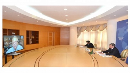  Türkmenistanyň Daşary işler ministri BMG-niň ýanyndaky Ulag diplomatiýasynyň Halkara merkeziniň Ýerine ýetiriji sekretary bilen onlaýn duşuşygy geçirildi