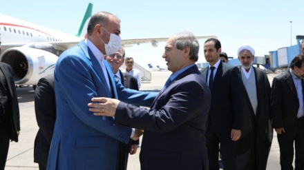阿米尔·阿卜杜拉希访问叙利亚旨在促进地区的和平与安全