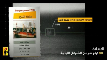 Hizbullah Rilis Koordinat Anjungan Gas dan Kapal Zionis