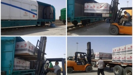 İran'ın Gülistan bölgesinden demiryolu ile Türkiye'ye ilk ihracat gerçekleşti