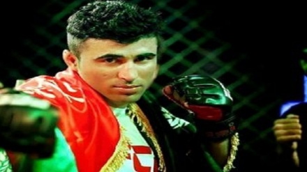 ورزشکار افغان در مبارزات آزاد حریف روسی اش را شکست داد