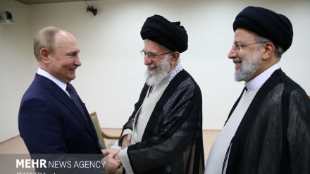 Rusiyə prezdenti de İnğılobi Ali Rəhbəri bıə vindemon