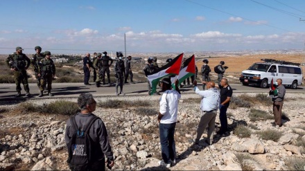 Përplasja e ushtarëve sionistë me palestinezët në Kodsin e pushtuar