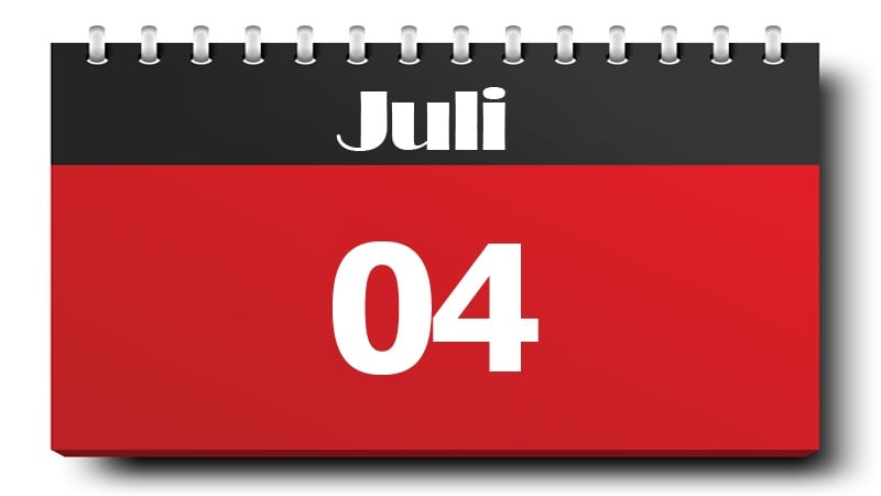 4 Juli 2022