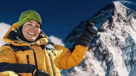イラン人女性登山家が、パキスタン最高峰Ｋ２の登頂に成功