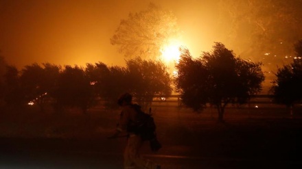 米加州の森林火災で、数千人に避難勧告