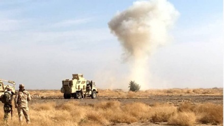  حمله به کاروان پشتیبانی ائتلاف آمریکایی در استان صلاح الدین عراق 
