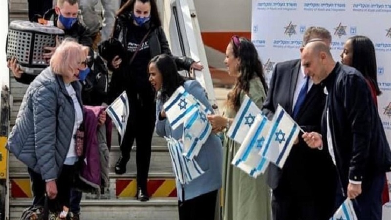 استقرار بیش از 30 هزار یهودی اوکراینی در فلسطین اشغالی