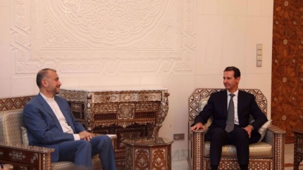 FM meets Syrian President Bashar al-Assad in Damascus