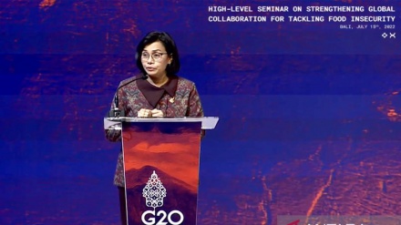 Menkeu RI Tegaskan Kolaborasi G20 Hadapi Kerawanan Pangan