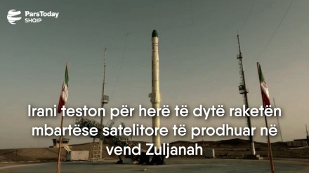 Irani teston për herë të dytë raketën mbartëse satelitore të prodhuar në vend Zuljanah