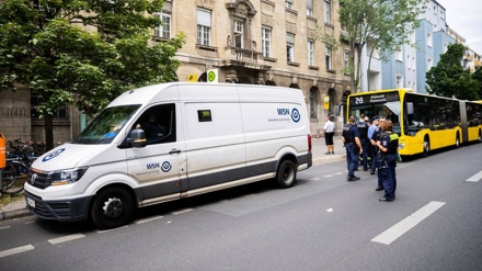 Bewaffneter Angriff auf einen Geldtransport in Berlin