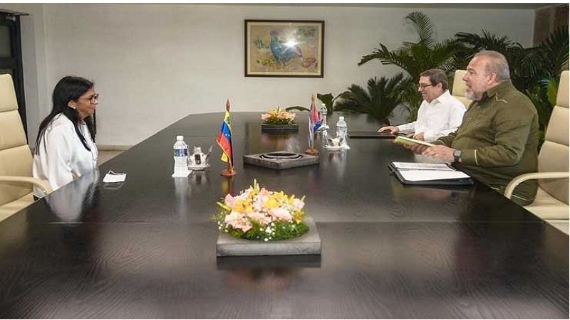 Venezuela, la vicepresidente in visita ufficiale a Cuba per rafforzare legami