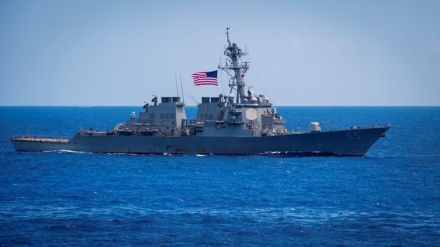 China censures US as ‘maker of security risks’ after sailing of American warship through Taiwan Strait
