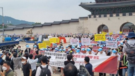 統一教会の日本人信者らがソウルで集会　日本での報道内容に抗議