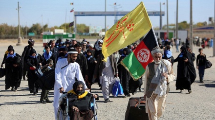  د حسیني اربعین افغان زیارت کوونکو د هرکلي لپاره د ایران چمتووالی