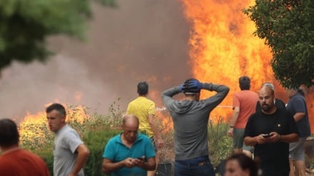 Spagna, fuori controllo incendi boschivi