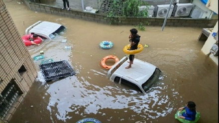 首尔暴雨所引发的洪灾已造成至少九人死亡，七人失踪
