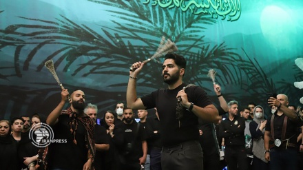 Night of Ashura mourning rituals in Tehran