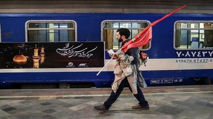  حرکت قطار تهران- کربلا متوقف شد