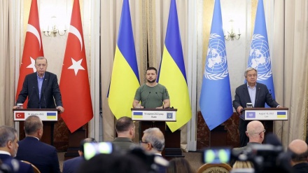 Türkiye, Ukrayna ve BM Genel Sekreteri'nin bir araya gelmesi