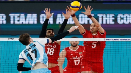 Iran victorious over Argentina in FIVB World Championship